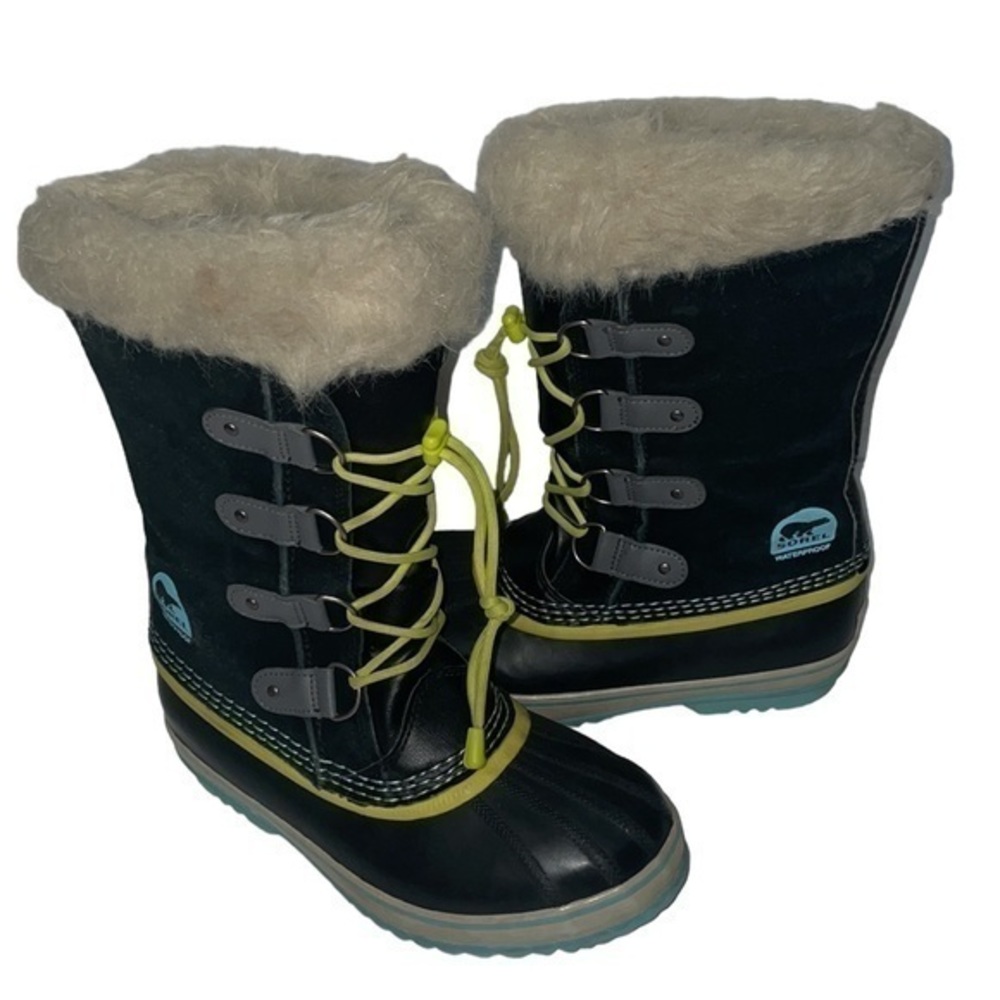 SOREL Youth NY1858-010 Joan of Arctic Waterproof Snow Boots